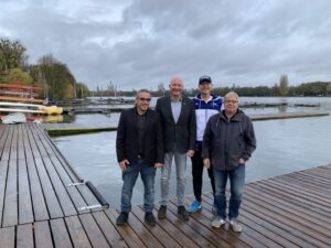 Der neue Vorstand: Martin Meier (Minden), Peter Tholl (Osnabrück), Jürgen Wolff (Preetz) und Achim Eckmann (Hamburg)